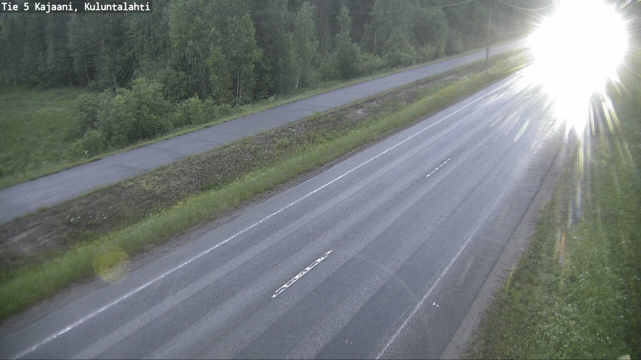 Kelikamerat Kuva Tie 5 Kajaani, Kuluntalahti, Kajaani, Kainuu