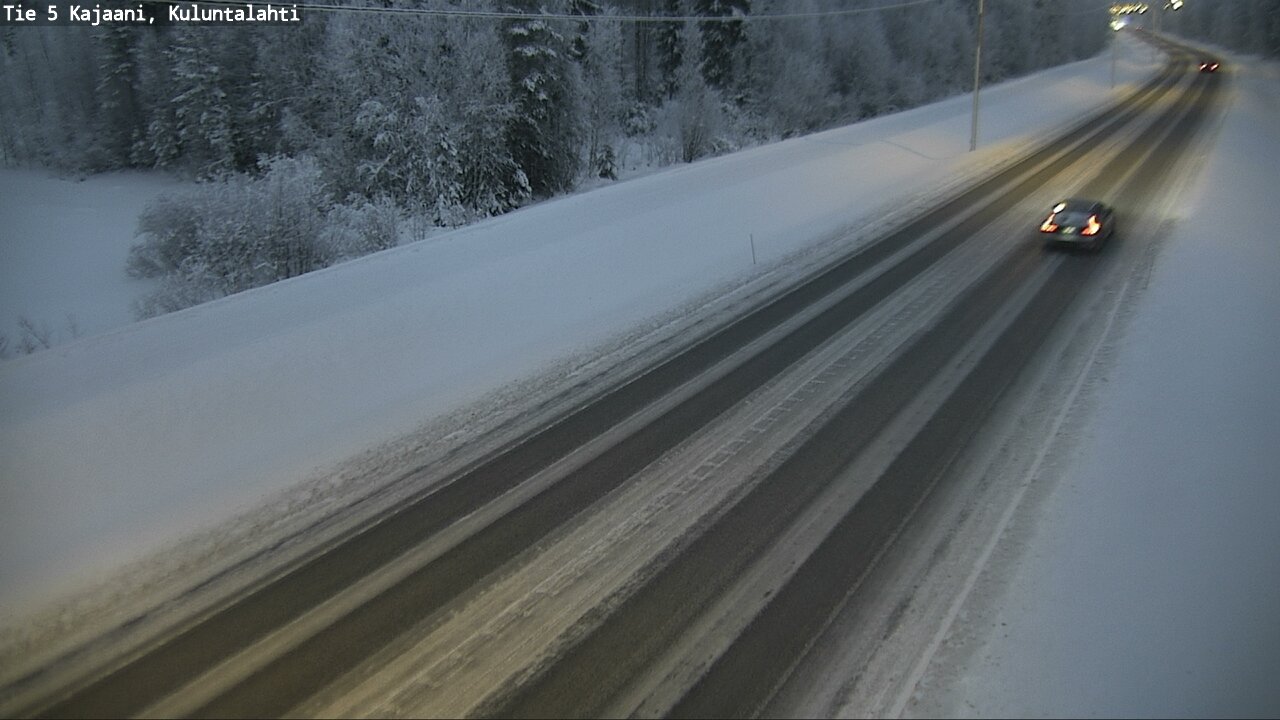 Kelikamerat Kuva Tie 5 Kajaani, Kuluntalahti, Kajaani, Kainuu