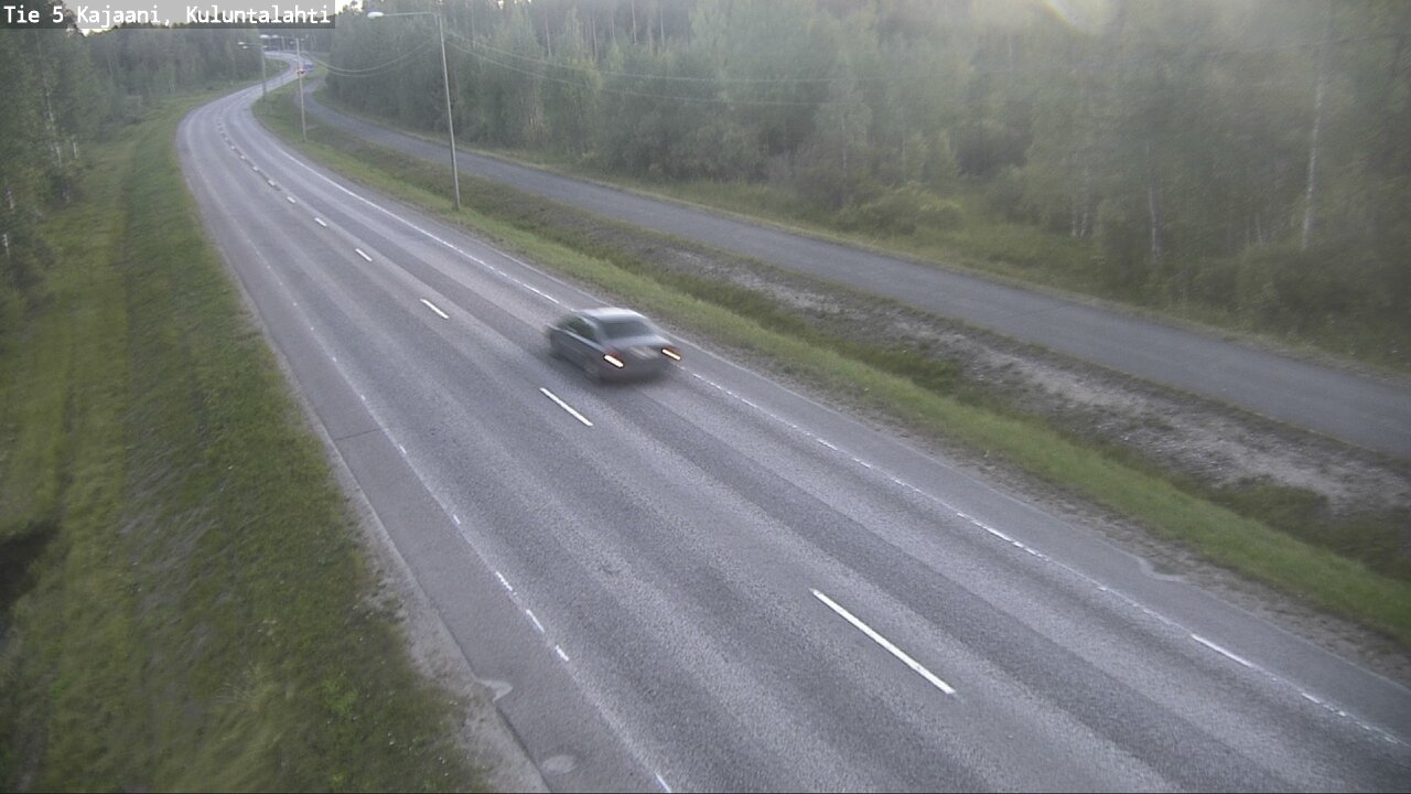 Kelikamerat Kuva Tie 5 Kajaani, Kuluntalahti, Kajaani, Kainuu