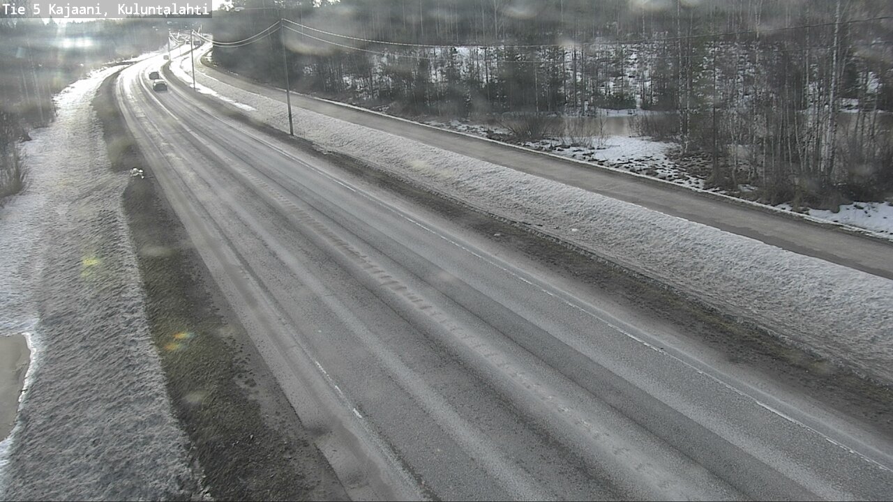 Weather Camera Image Road 5 Kajaani, Kuluntalahti, Kajaani, Kainuu