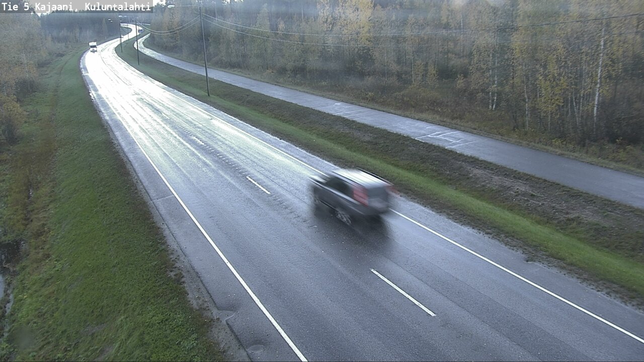 Weather Camera Image Road 5 Kajaani, Kuluntalahti, Kajaani, Kainuu