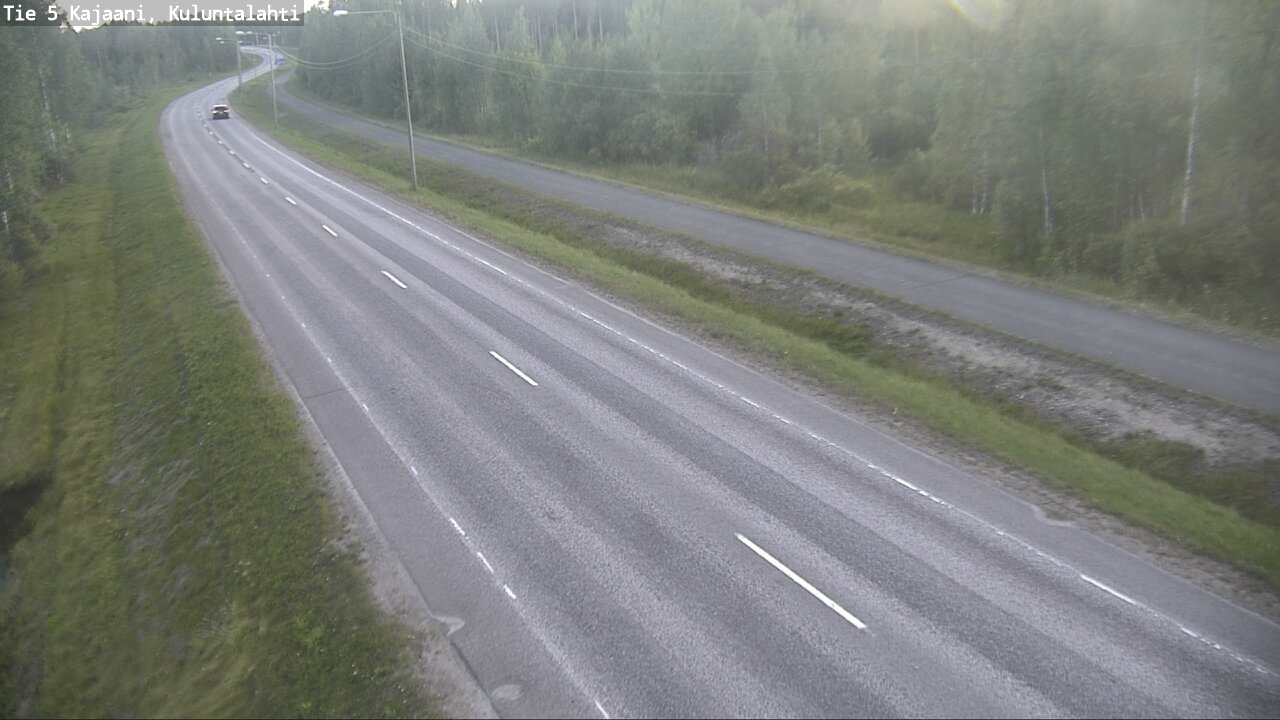 Kelikamerat Kuva Tie 5 Kajaani, Kuluntalahti, Kajaani, Kainuu