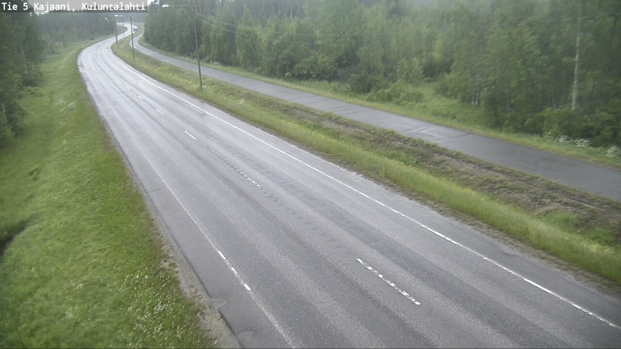 Kelikamerat Kuva Tie 5 Kajaani, Kuluntalahti, Kajaani, Kainuu