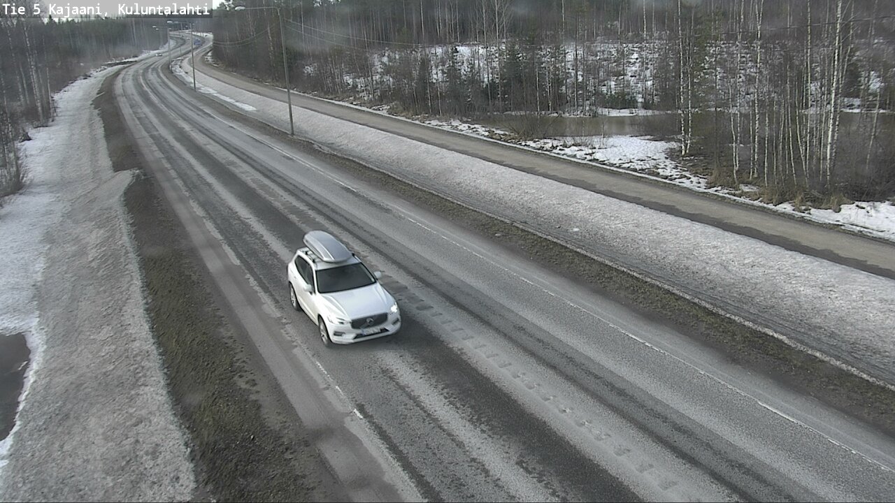 Weather Camera Image Road 5 Kajaani, Kuluntalahti, Kajaani, Kainuu