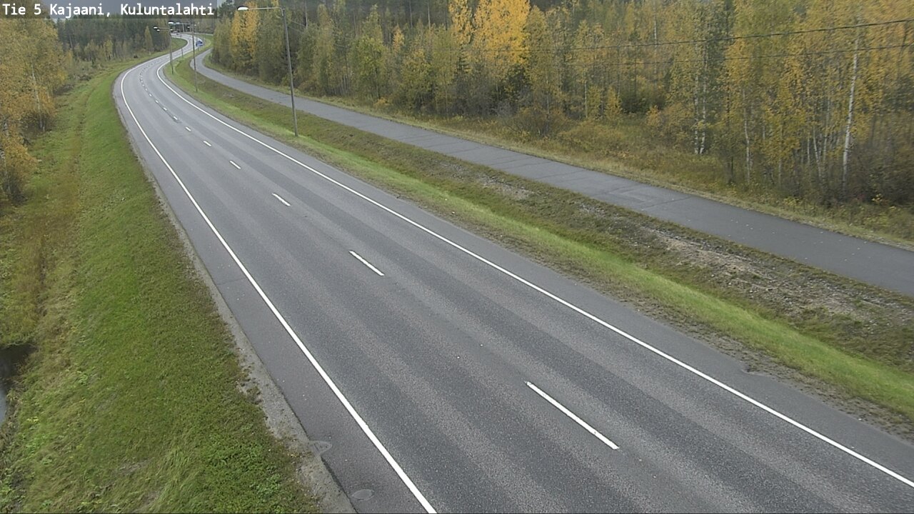 Kelikamerat Kuva Tie 5 Kajaani, Kuluntalahti, Kajaani, Kainuu