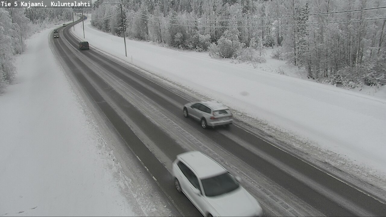 Weather Camera Image Road 5 Kajaani, Kuluntalahti, Kajaani, Kainuu