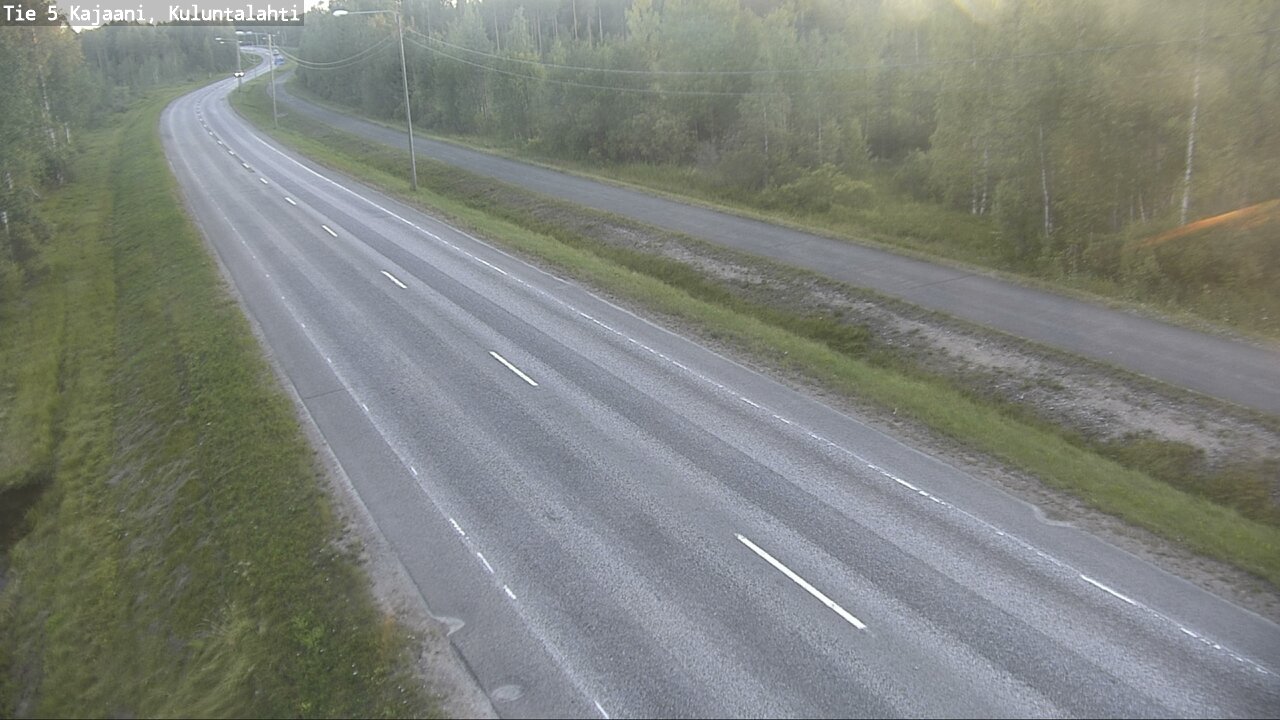 Kelikamerat Kuva Tie 5 Kajaani, Kuluntalahti, Kajaani, Kainuu