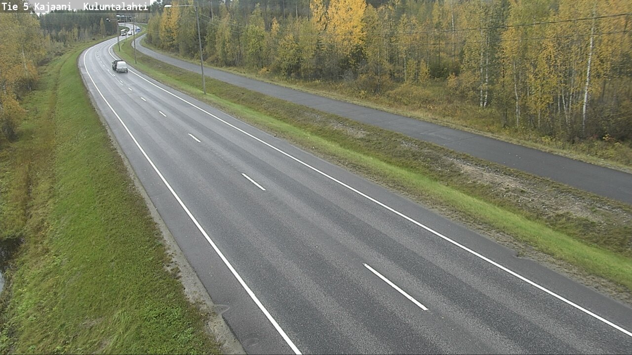 Kelikamerat Kuva Tie 5 Kajaani, Kuluntalahti, Kajaani, Kainuu