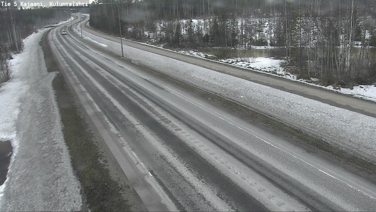 Weather Camera Image Road 5 Kajaani, Kuluntalahti, Kajaani, Kainuu