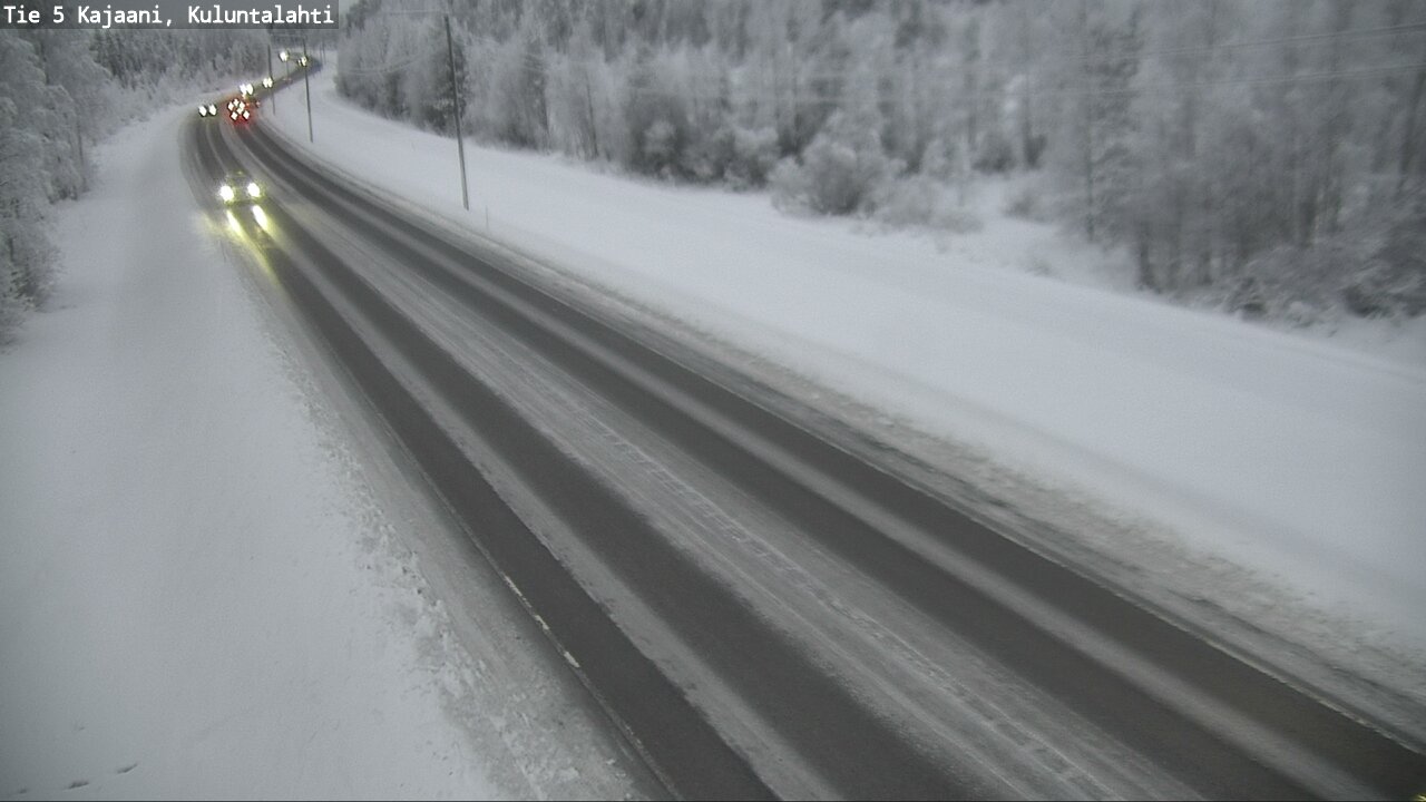 Weather Camera Image Road 5 Kajaani, Kuluntalahti, Kajaani, Kainuu