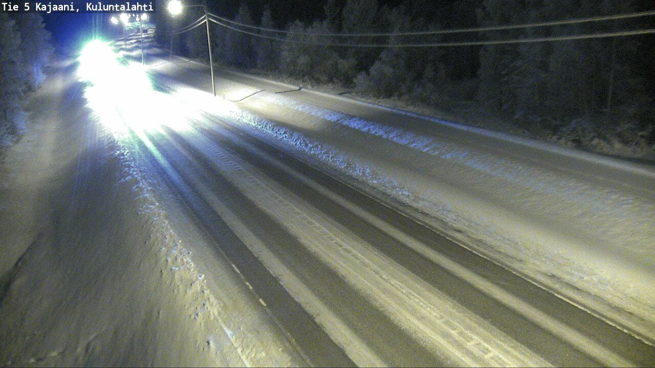 Kelikamerat Kuva Tie 5 Kajaani, Kuluntalahti, Kajaani, Kainuu