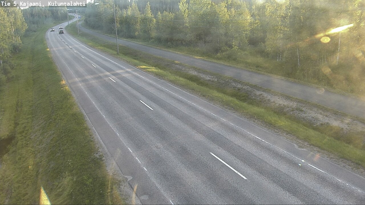 Kelikamerat Kuva Tie 5 Kajaani, Kuluntalahti, Kajaani, Kainuu