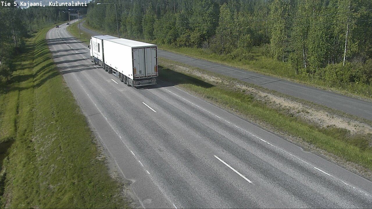Kelikamerat Kuva Tie 5 Kajaani, Kuluntalahti, Kajaani, Kainuu