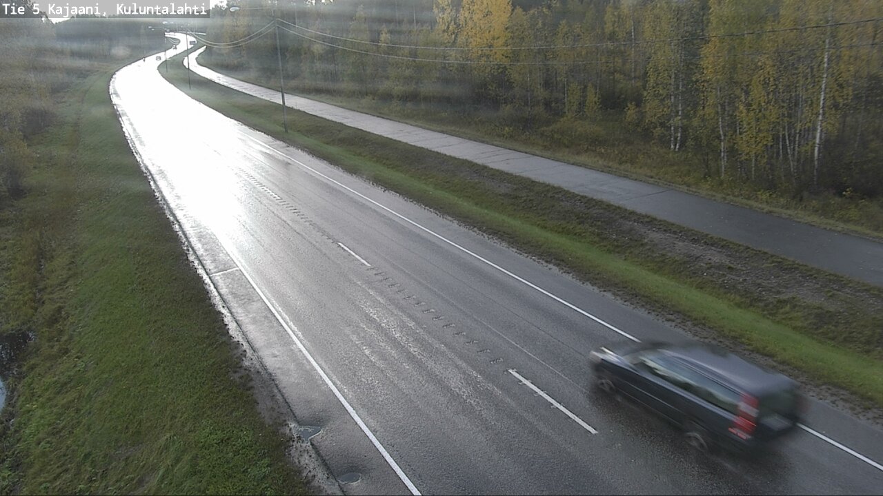 Kelikamerat Kuva Tie 5 Kajaani, Kuluntalahti, Kajaani, Kainuu