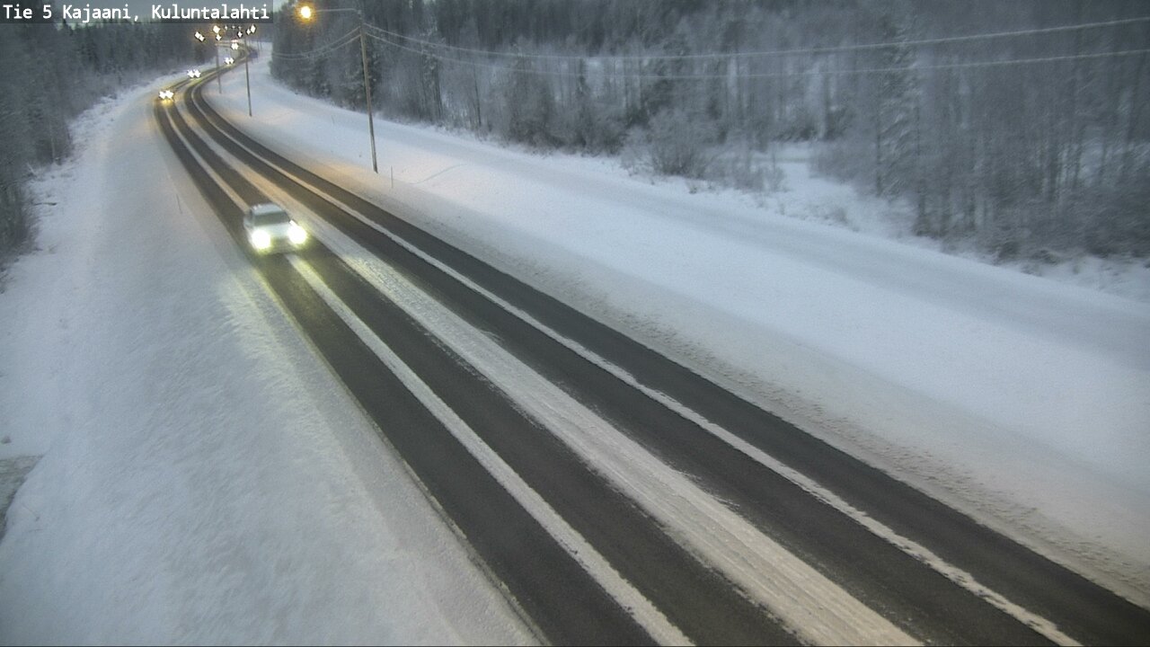 Kelikamerat Kuva Tie 5 Kajaani, Kuluntalahti, Kajaani, Kainuu