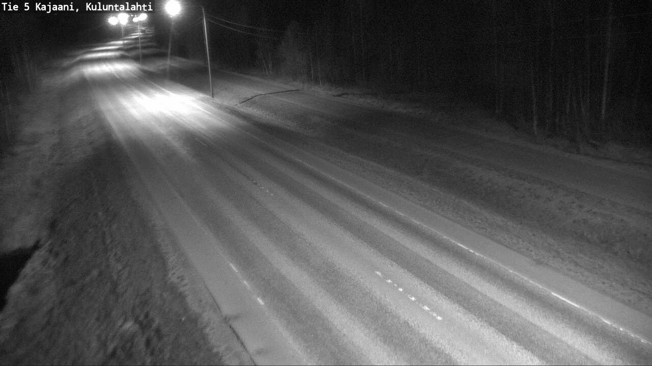 Weather Camera Image Road 5 Kajaani, Kuluntalahti, Kajaani, Kainuu