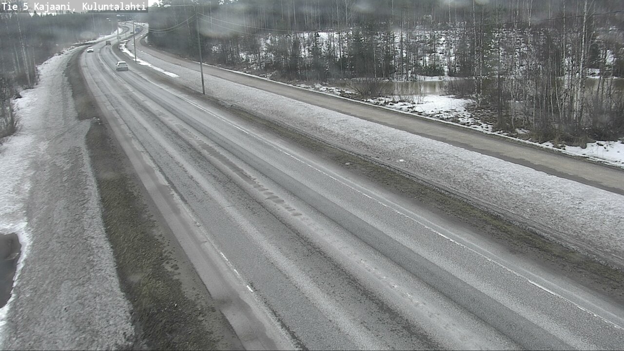 Weather Camera Image Road 5 Kajaani, Kuluntalahti, Kajaani, Kainuu