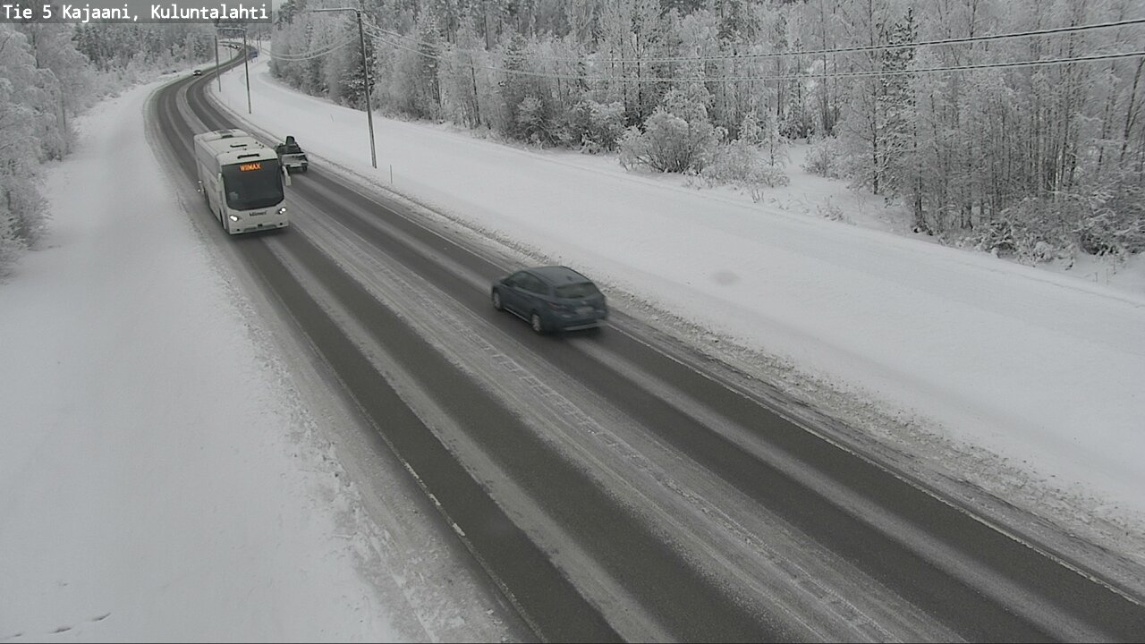 Weather Camera Image Road 5 Kajaani, Kuluntalahti, Kajaani, Kainuu