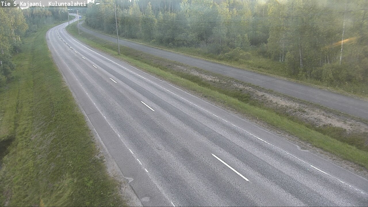 Kelikamerat Kuva Tie 5 Kajaani, Kuluntalahti, Kajaani, Kainuu