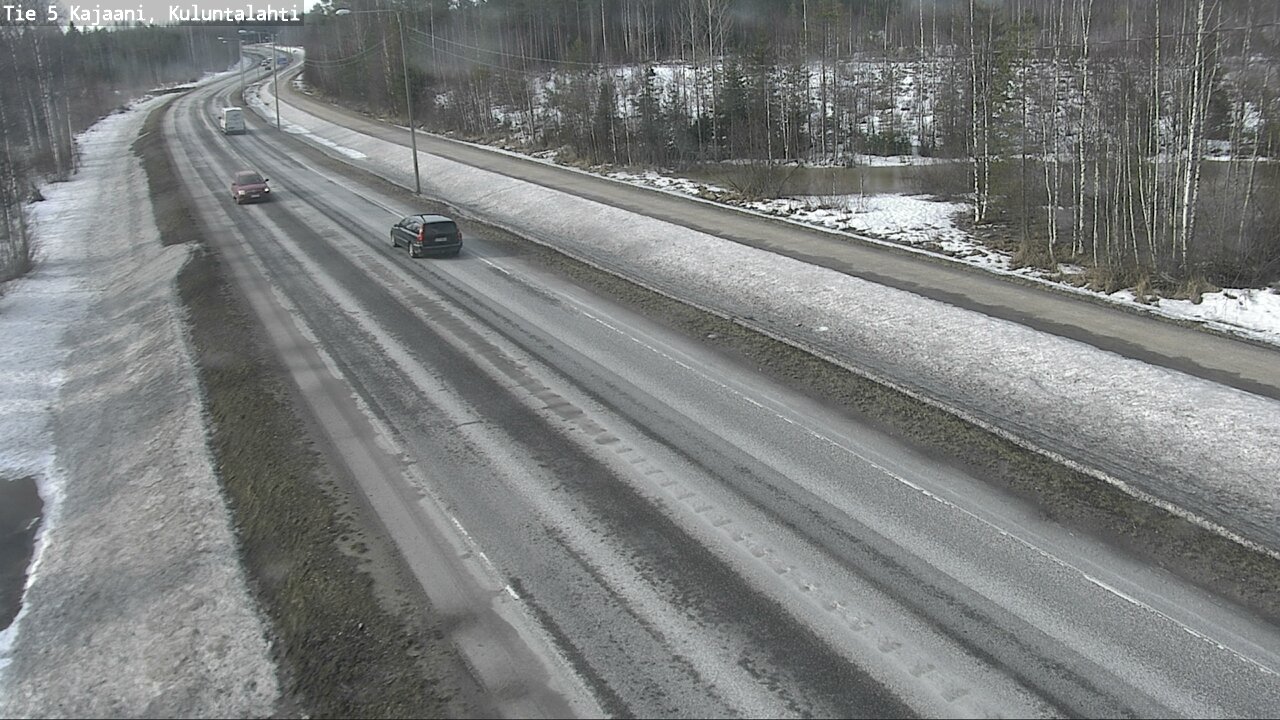 Weather Camera Image Road 5 Kajaani, Kuluntalahti, Kajaani, Kainuu