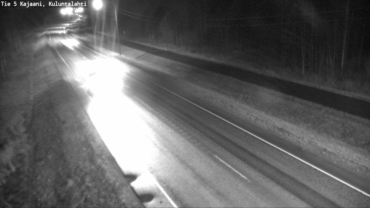 Weather Camera Image Road 5 Kajaani, Kuluntalahti, Kajaani, Kainuu