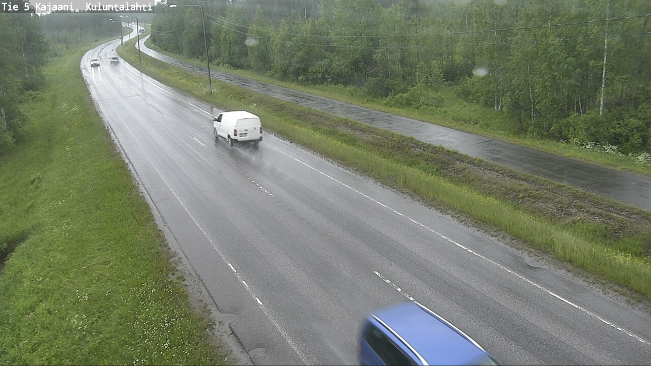 Kelikamerat Kuva Tie 5 Kajaani, Kuluntalahti, Kajaani, Kainuu