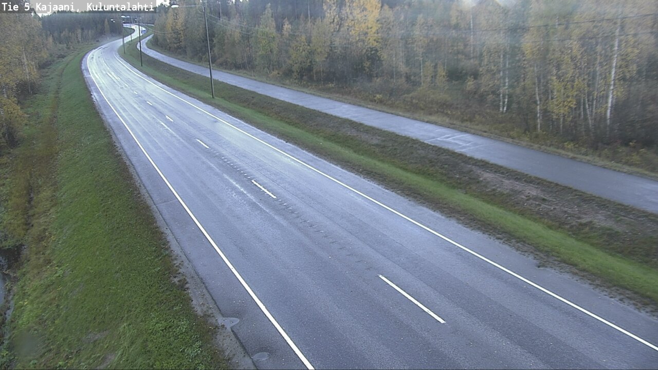 Weather Camera Image Road 5 Kajaani, Kuluntalahti, Kajaani, Kainuu