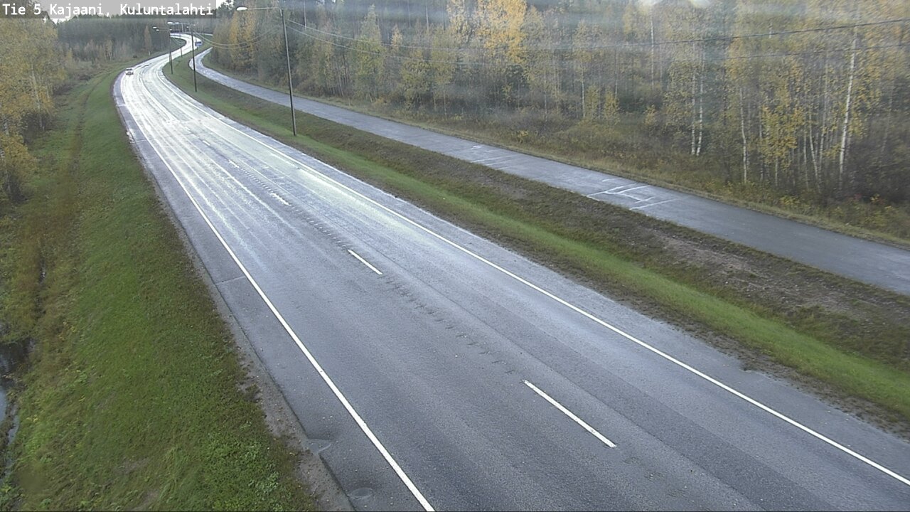 Weather Camera Image Road 5 Kajaani, Kuluntalahti, Kajaani, Kainuu