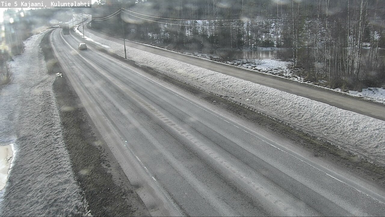 Weather Camera Image Road 5 Kajaani, Kuluntalahti, Kajaani, Kainuu
