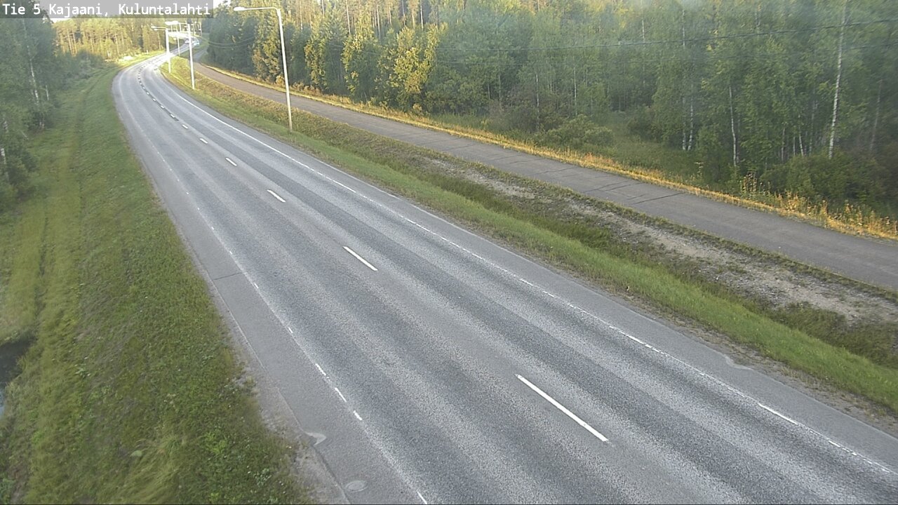 Kelikamerat Kuva Tie 5 Kajaani, Kuluntalahti, Kajaani, Kainuu