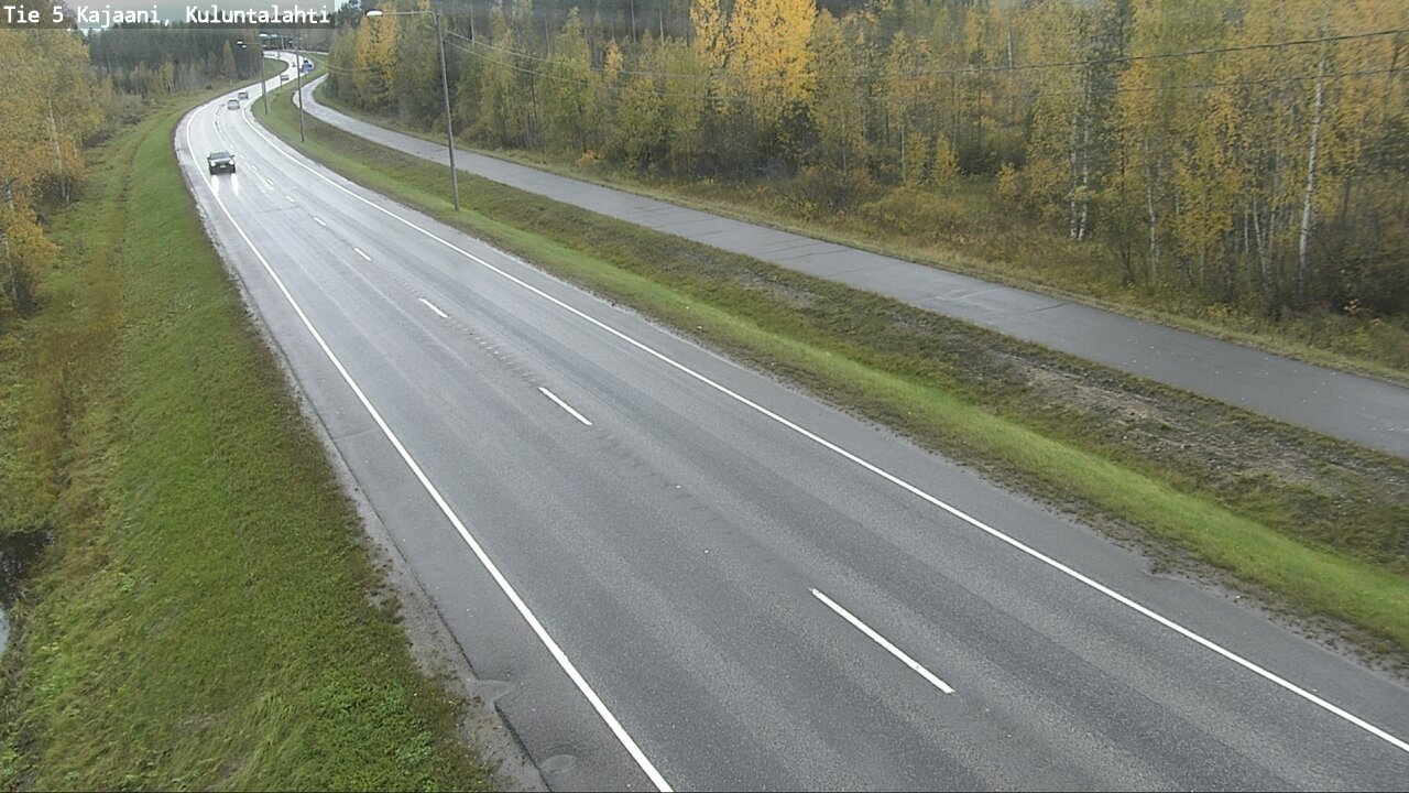 Kelikamerat Kuva Tie 5 Kajaani, Kuluntalahti, Kajaani, Kainuu
