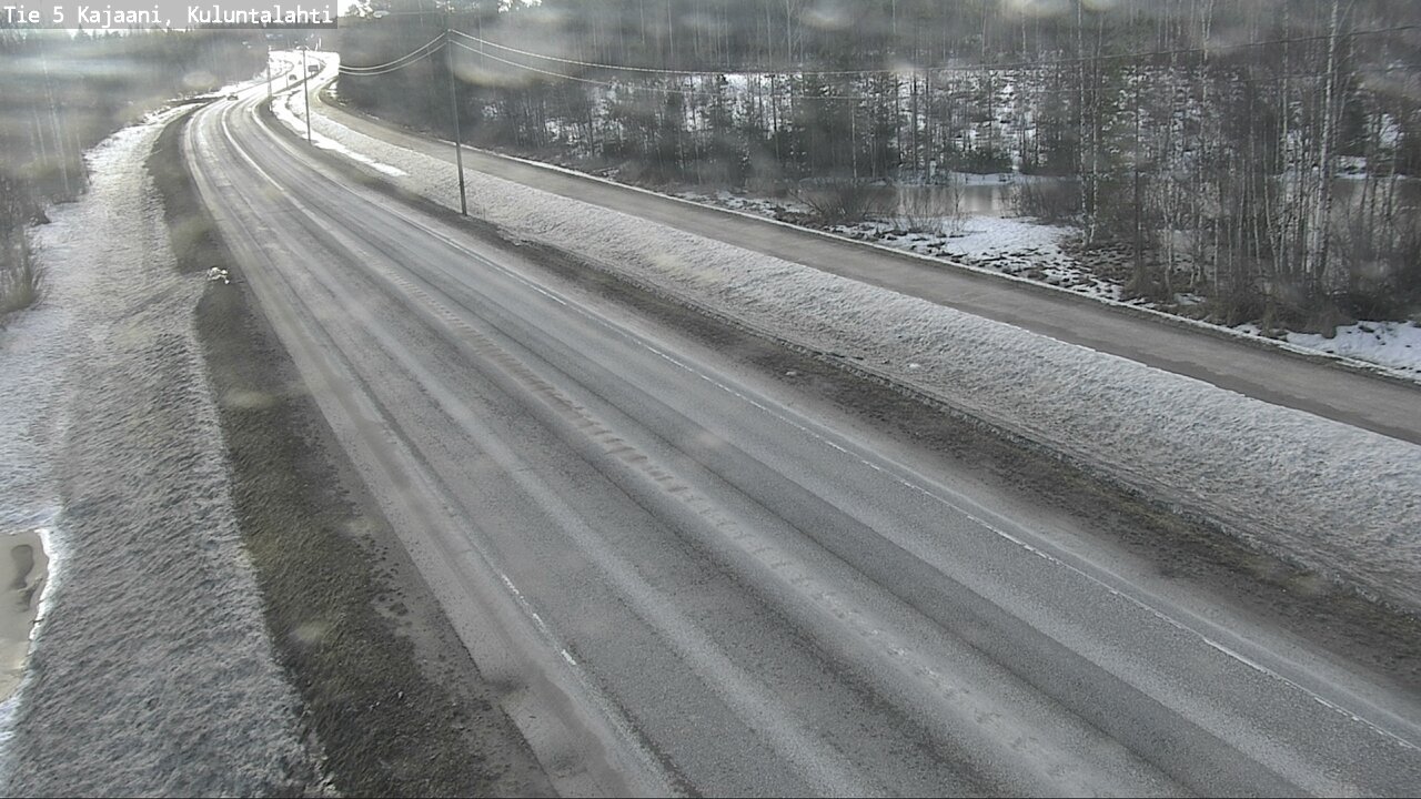 Weather Camera Image Road 5 Kajaani, Kuluntalahti, Kajaani, Kainuu