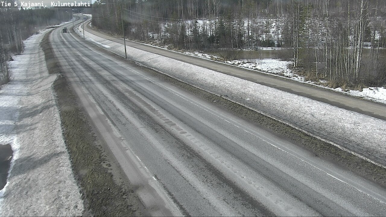Weather Camera Image Road 5 Kajaani, Kuluntalahti, Kajaani, Kainuu