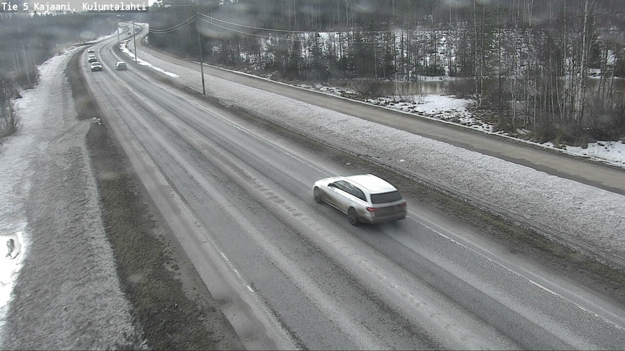 Weather Camera Image Road 5 Kajaani, Kuluntalahti, Kajaani, Kainuu