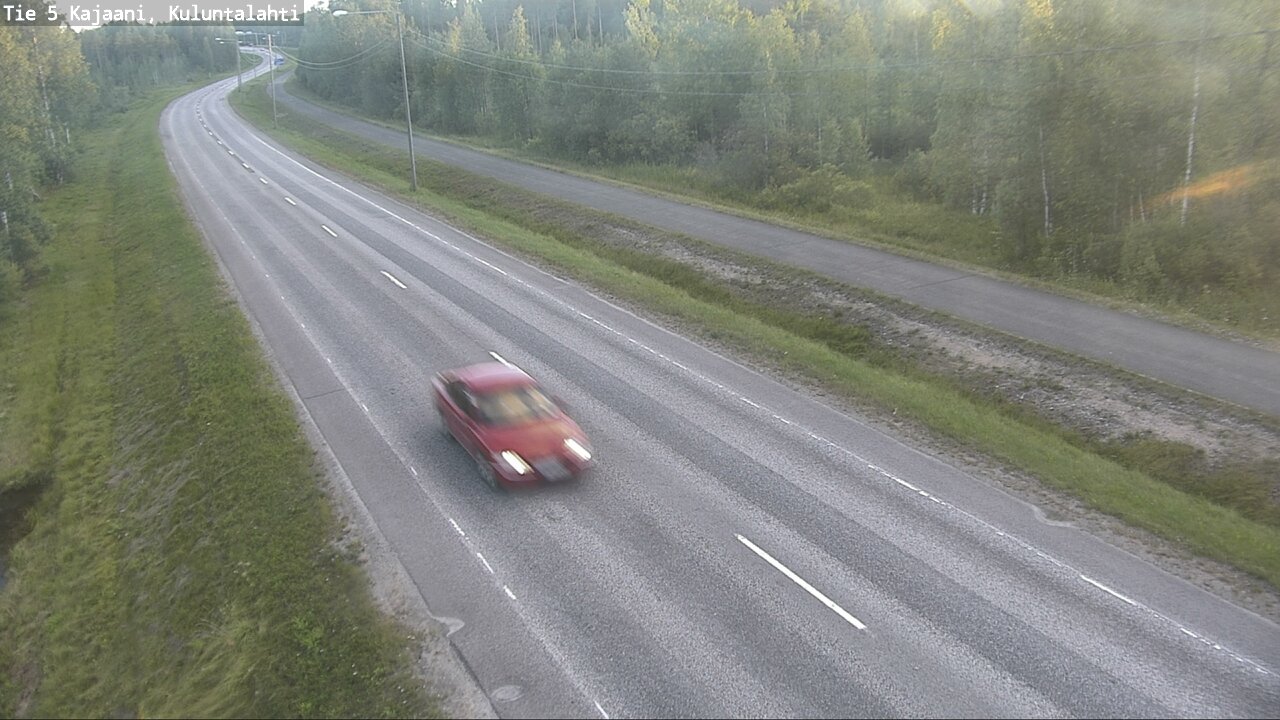 Kelikamerat Kuva Tie 5 Kajaani, Kuluntalahti, Kajaani, Kainuu