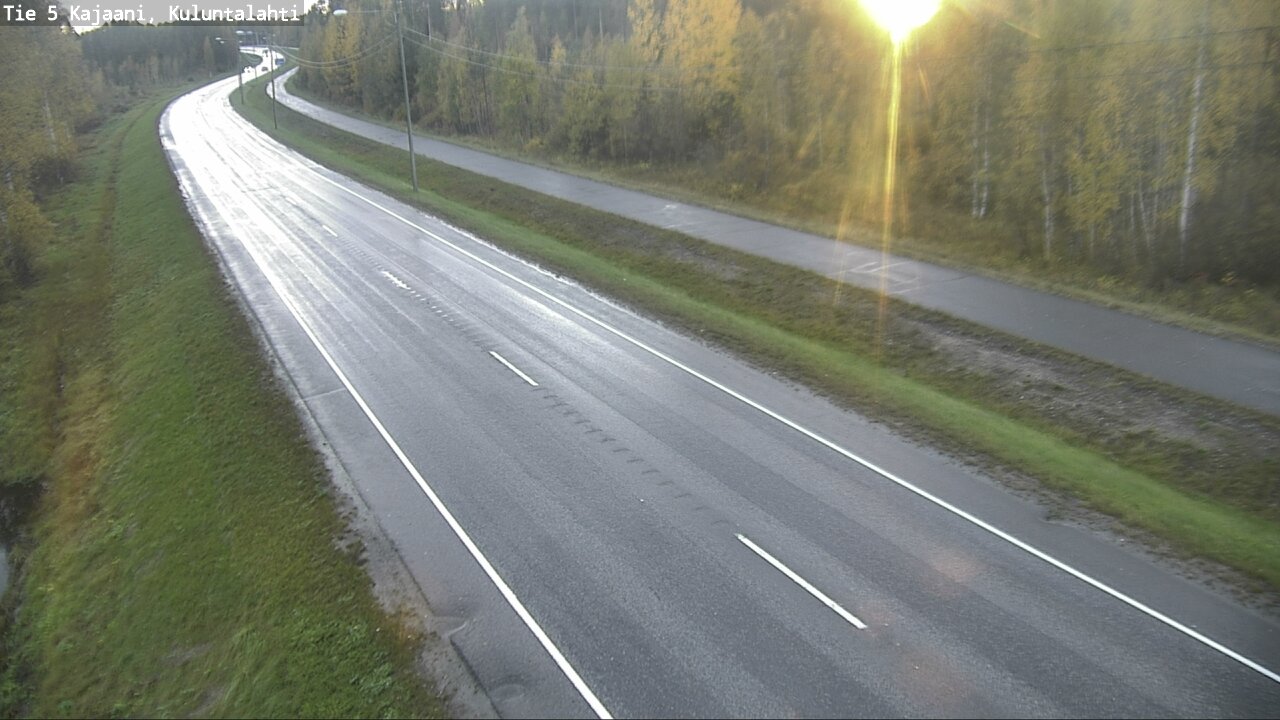 Kelikamerat Kuva Tie 5 Kajaani, Kuluntalahti, Kajaani, Kainuu
