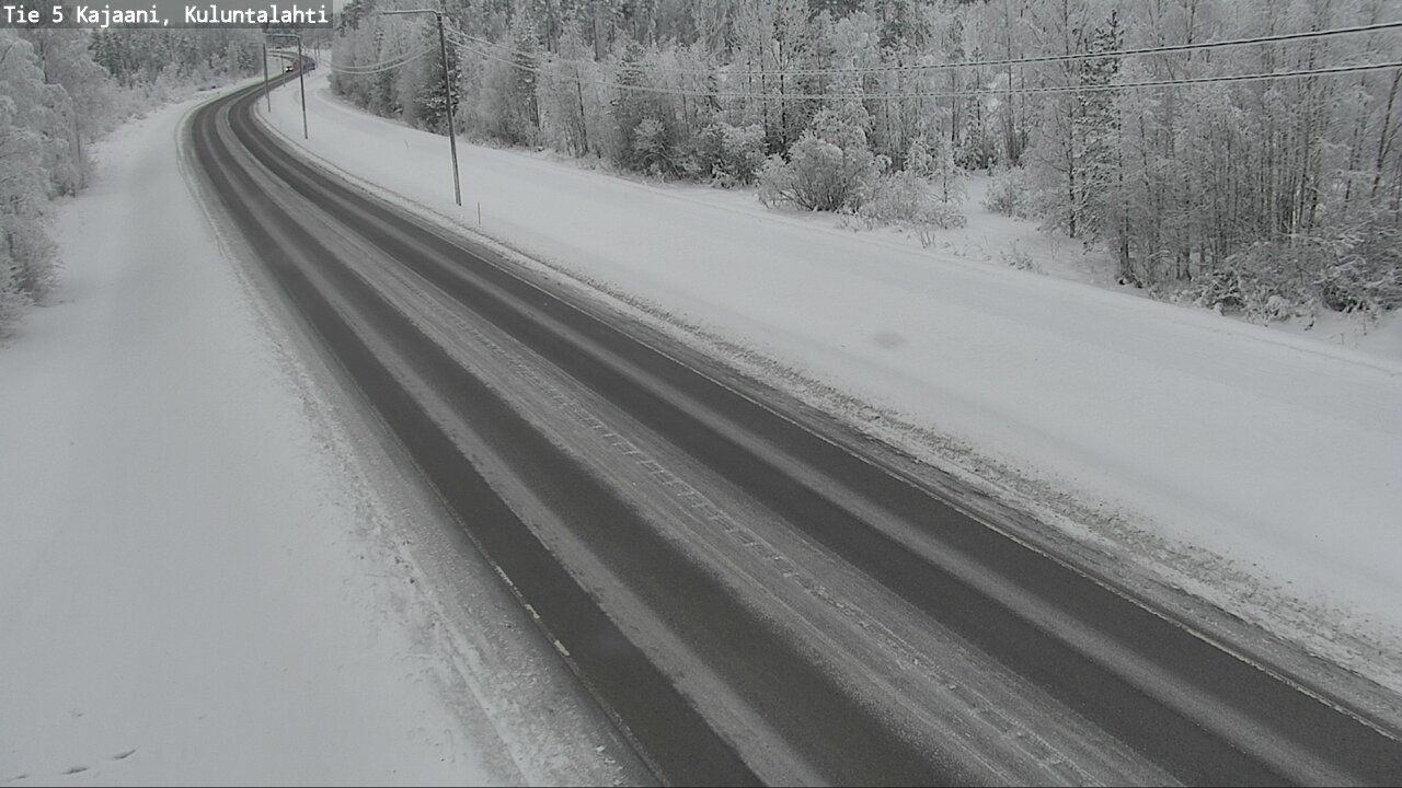 Weather Camera Image Road 5 Kajaani, Kuluntalahti, Kajaani, Kainuu