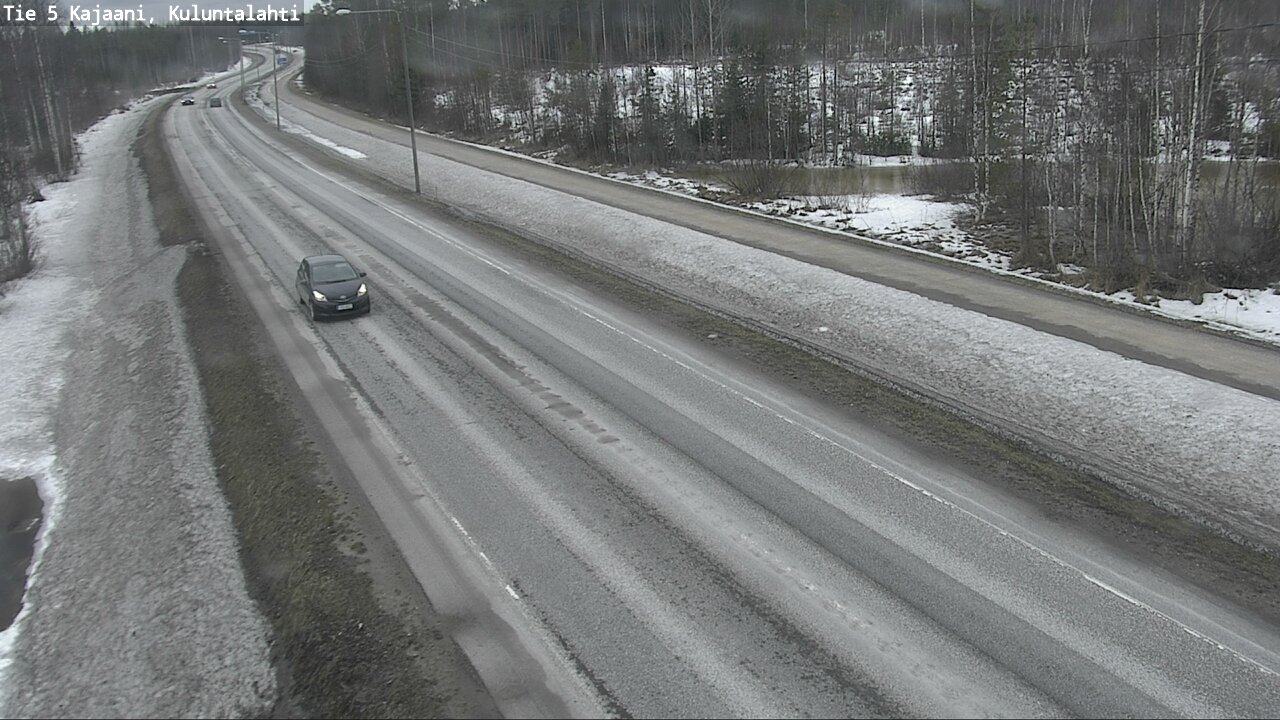 Weather Camera Image Road 5 Kajaani, Kuluntalahti, Kajaani, Kainuu