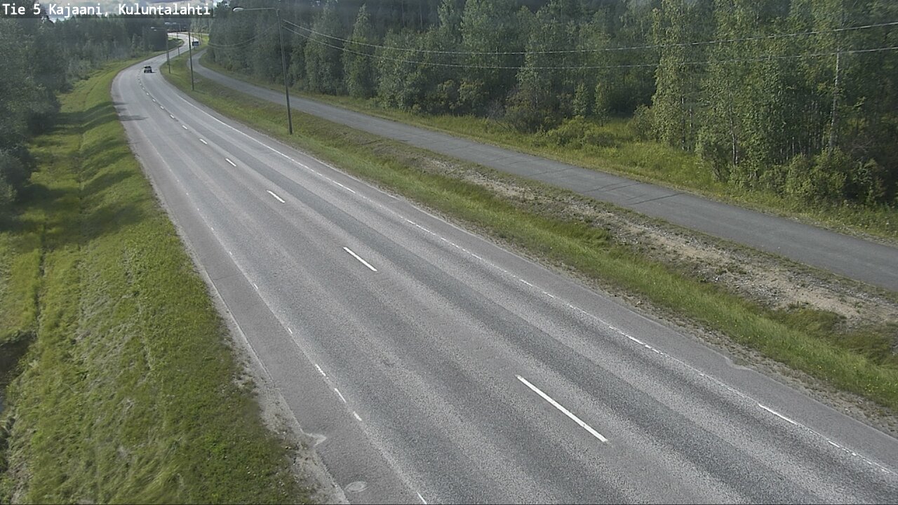 Kelikamerat Kuva Tie 5 Kajaani, Kuluntalahti, Kajaani, Kainuu
