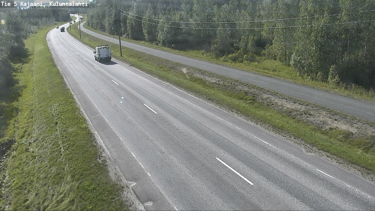Kelikamerat Kuva Tie 5 Kajaani, Kuluntalahti, Kajaani, Kainuu