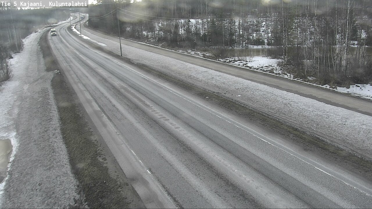 Weather Camera Image Road 5 Kajaani, Kuluntalahti, Kajaani, Kainuu