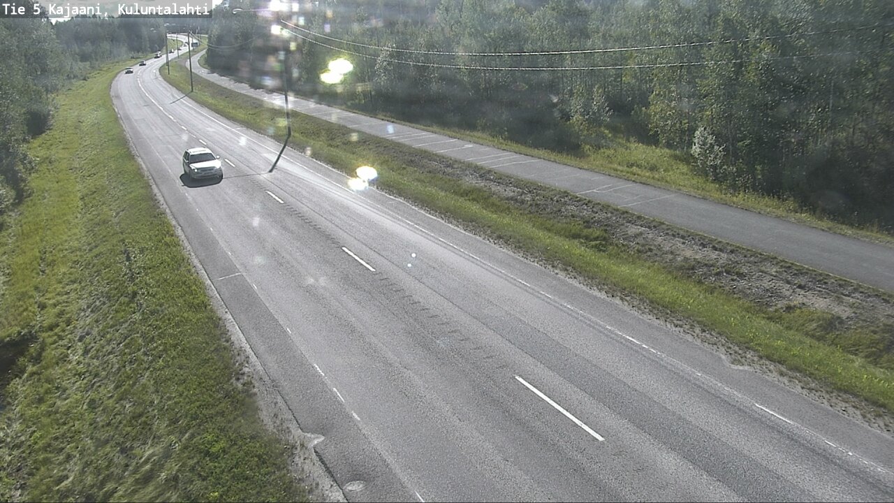 Kelikamerat Kuva Tie 5 Kajaani, Kuluntalahti, Kajaani, Kainuu