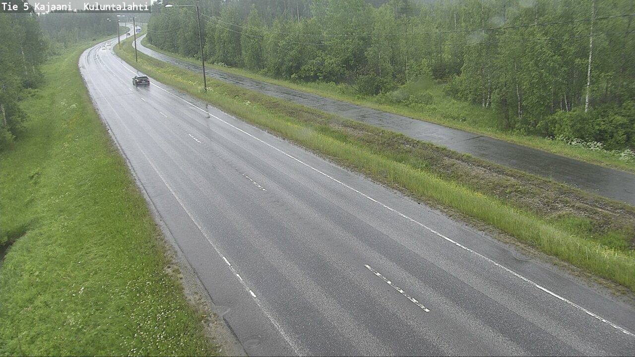Weather Camera Image Road 5 Kajaani, Kuluntalahti, Kajaani, Kainuu