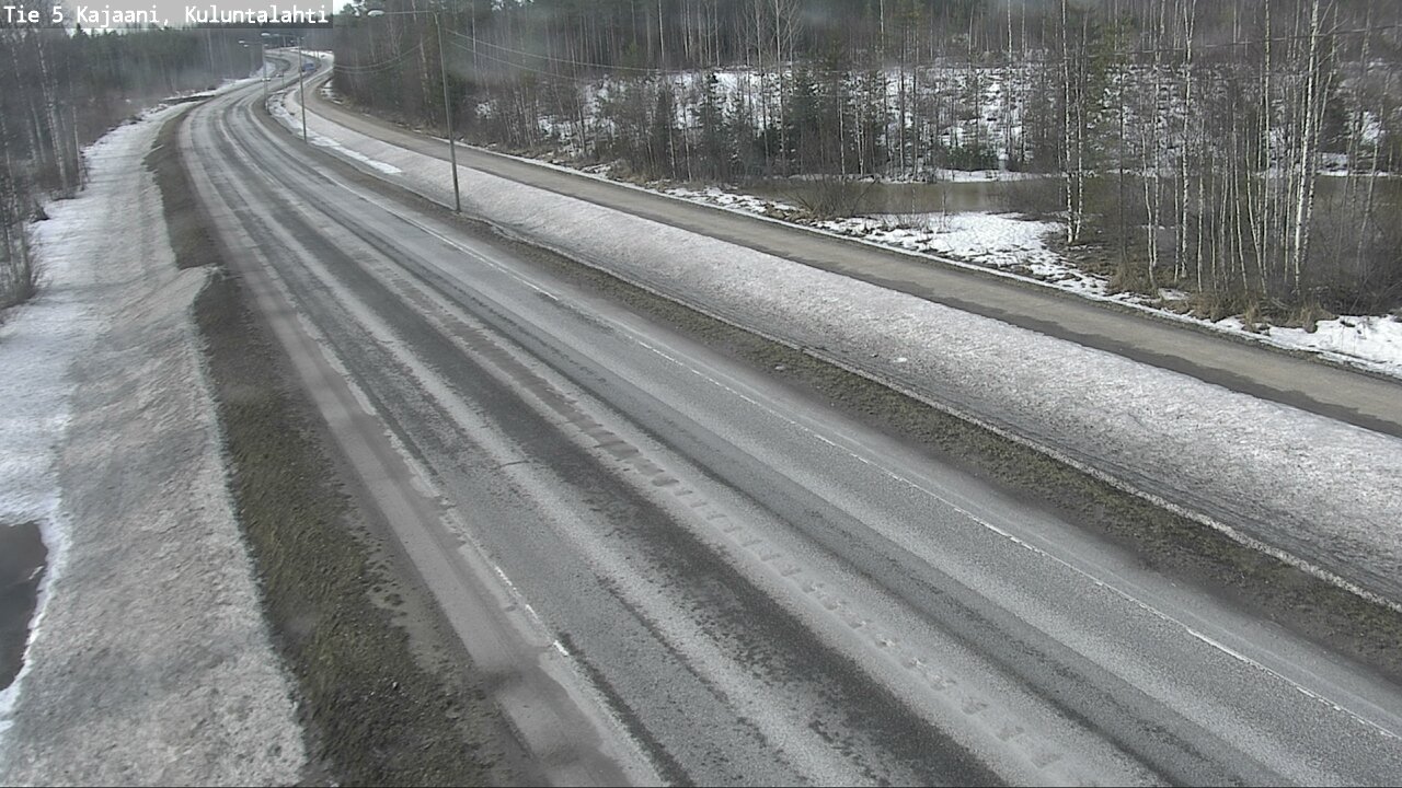 Weather Camera Image Road 5 Kajaani, Kuluntalahti, Kajaani, Kainuu