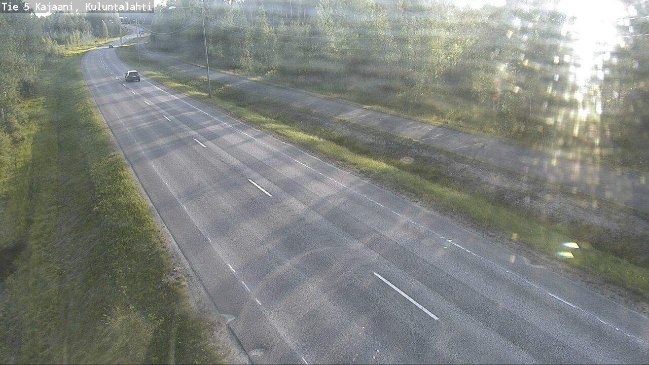 Kelikamerat Kuva Tie 5 Kajaani, Kuluntalahti, Kajaani, Kainuu