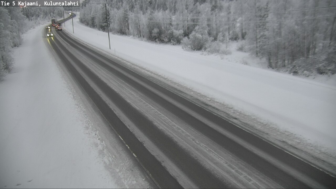 Weather Camera Image Road 5 Kajaani, Kuluntalahti, Kajaani, Kainuu