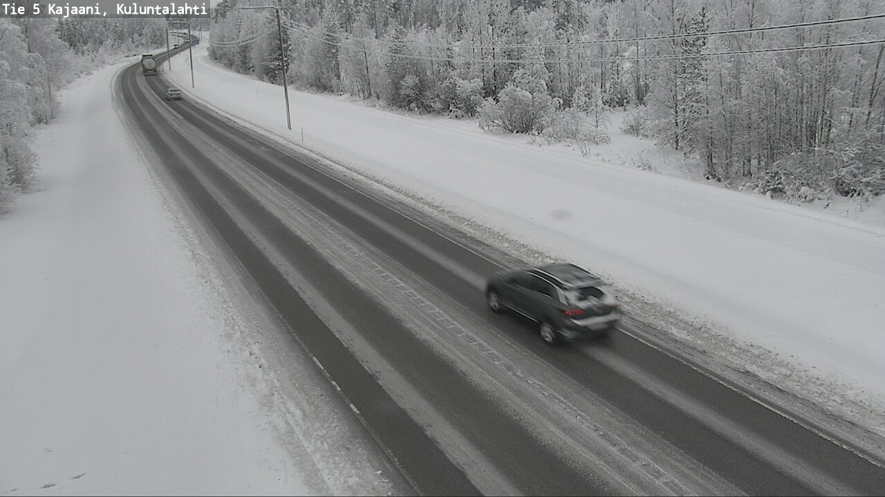 Weather Camera Image Road 5 Kajaani, Kuluntalahti, Kajaani, Kainuu