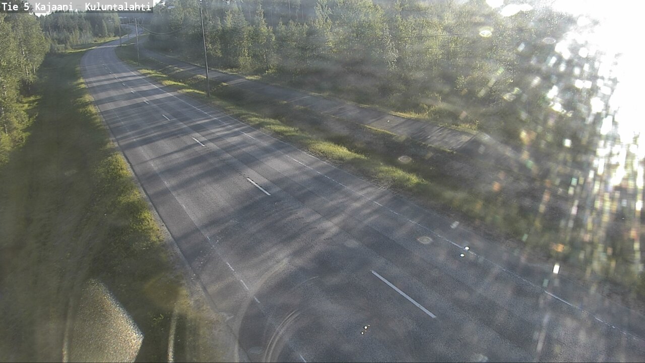 Kelikamerat Kuva Tie 5 Kajaani, Kuluntalahti, Kajaani, Kainuu