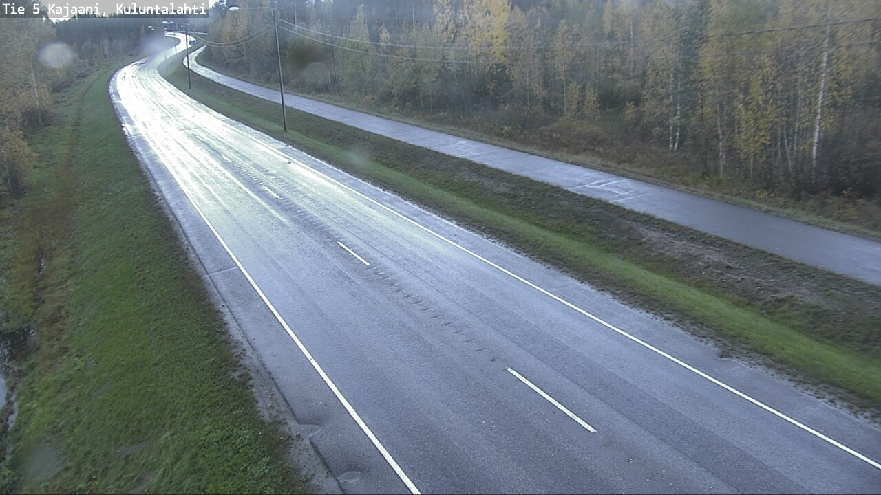 Weather Camera Image Road 5 Kajaani, Kuluntalahti, Kajaani, Kainuu