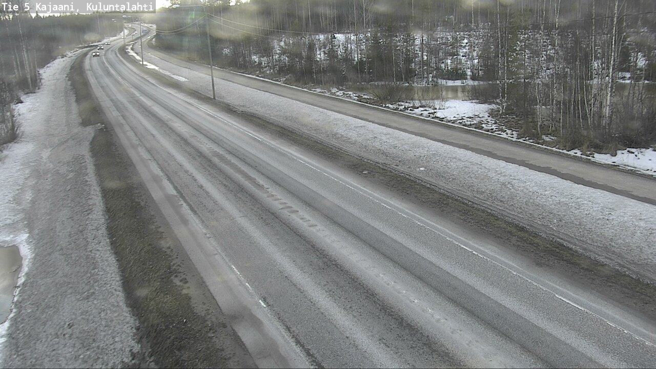 Weather Camera Image Road 5 Kajaani, Kuluntalahti, Kajaani, Kainuu